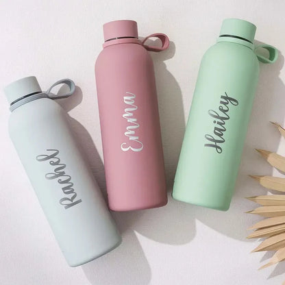 Custom Personalized Stainless Steel Insulated Tumbler Water Bottle