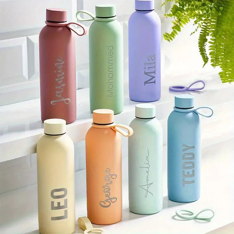 Custom Personalized Stainless Steel Insulated Tumbler Water Bottle