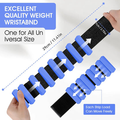 Adjustable Wrist & Ankle Weights Bangles