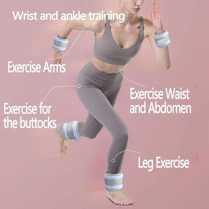 Wrist & Ankle Weights Sandbags (0.25KG / 0.5KG / 0.75KG)